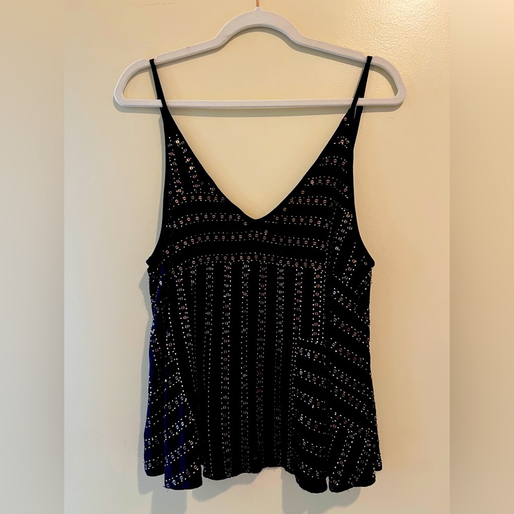 FREE PEOPLE Beaded Cami (M)